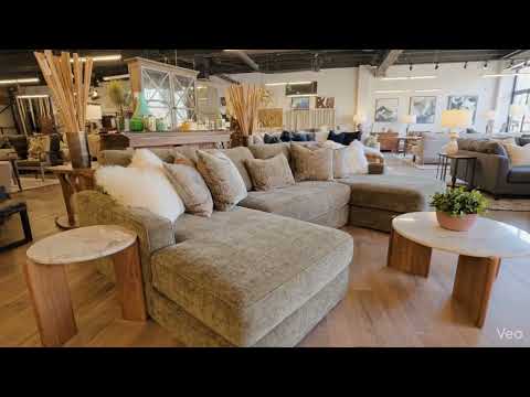 Belize double chaise custom sectional or sofa