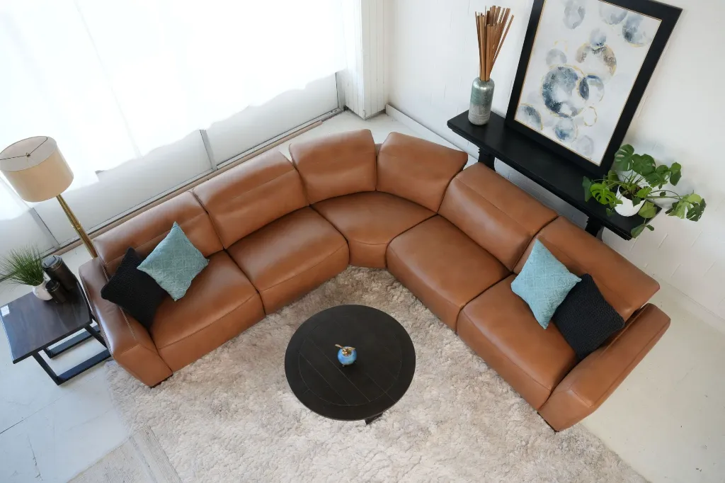 Samsara-leather-reclining-sectional-modular-drop-nest-aerial.webp