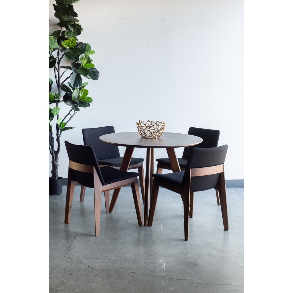 Deco Dining Chair Black- Set Of Two - 7