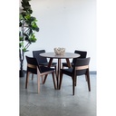 Deco Dining Chair Black- Set Of Two - 7