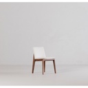 Deco Dining Chair Cream White PVC - Set Of Two - 14