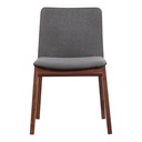 Deco Dining Chair Dark Grey - Set Of Two - 2