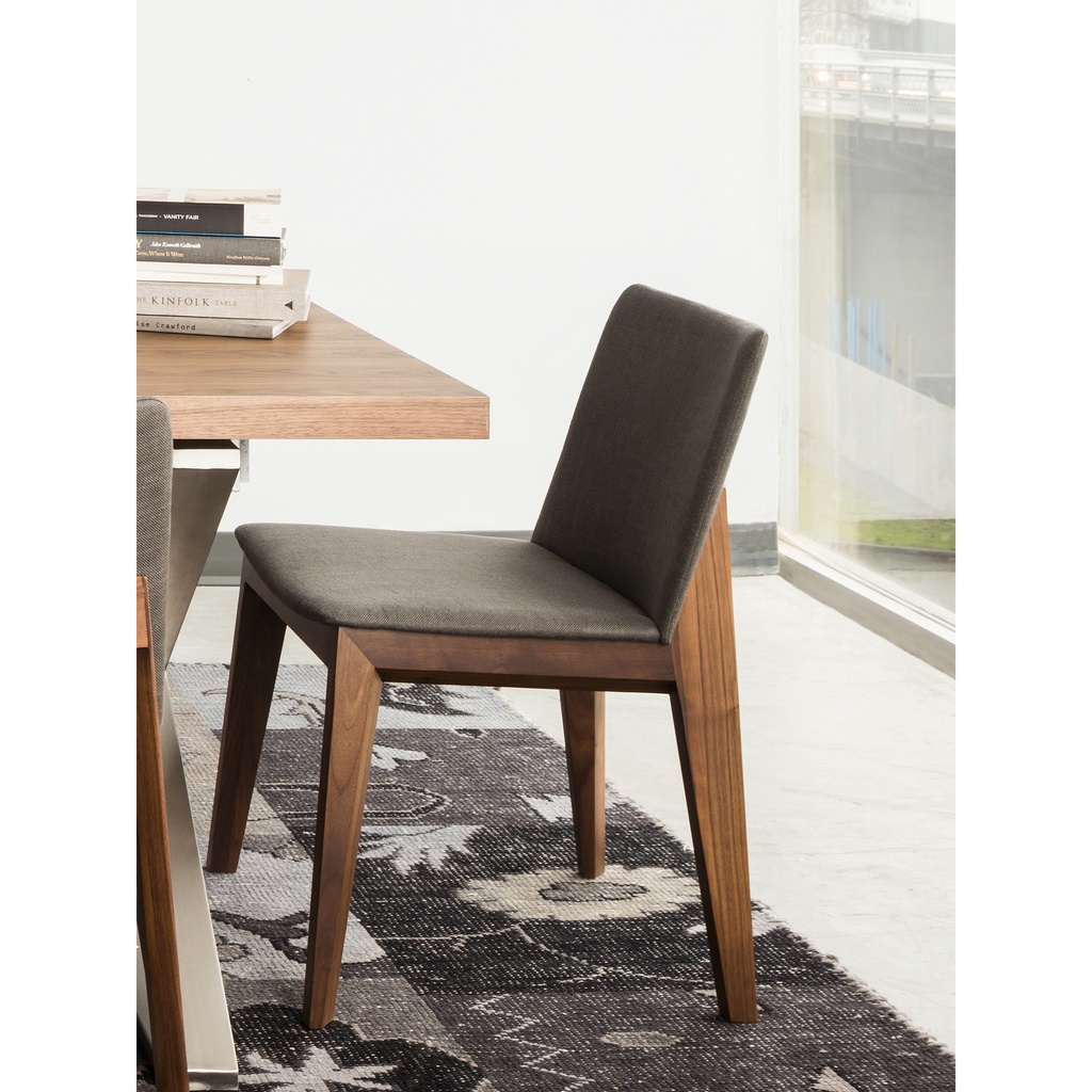 Deco Dining Chair Dark Grey - Set Of Two - 6