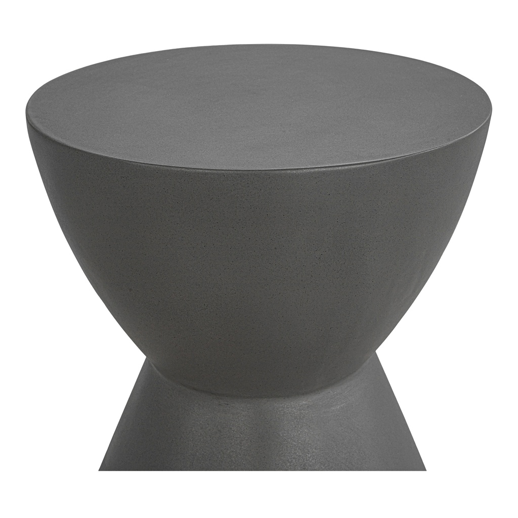 Hourglass Outdoor Stool Grey - 2