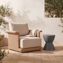 Hourglass Outdoor Stool Grey - 4