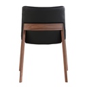 Deco Dining Chair Ebony PVC - Set Of Two - 3