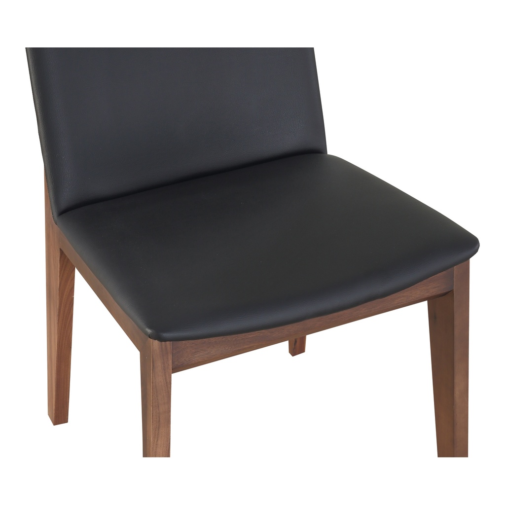 Deco Dining Chair Ebony PVC - Set Of Two - 5