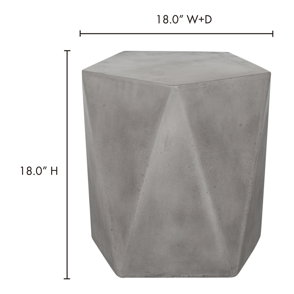 Gem Outdoor Stool Grey - 6