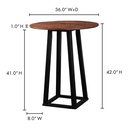 Tri-Mesa Bar Table Brown - 4