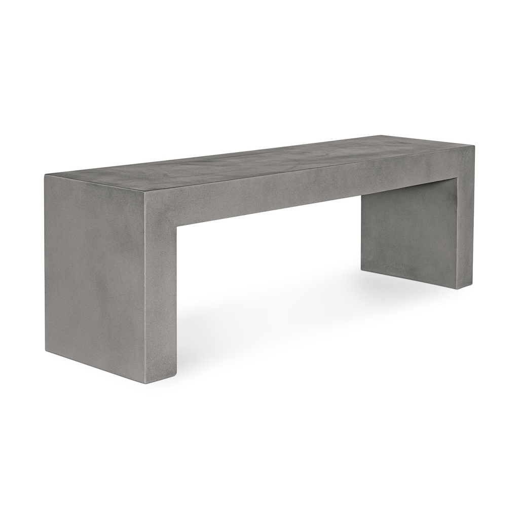 Lazarus Outdoor Bench Dark Grey - 1