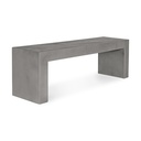 Lazarus Outdoor Bench Dark Grey - 1