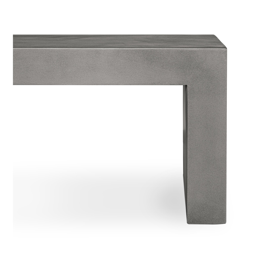 Lazarus Outdoor Bench Dark Grey - 3