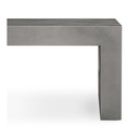 Lazarus Outdoor Bench Dark Grey - 3