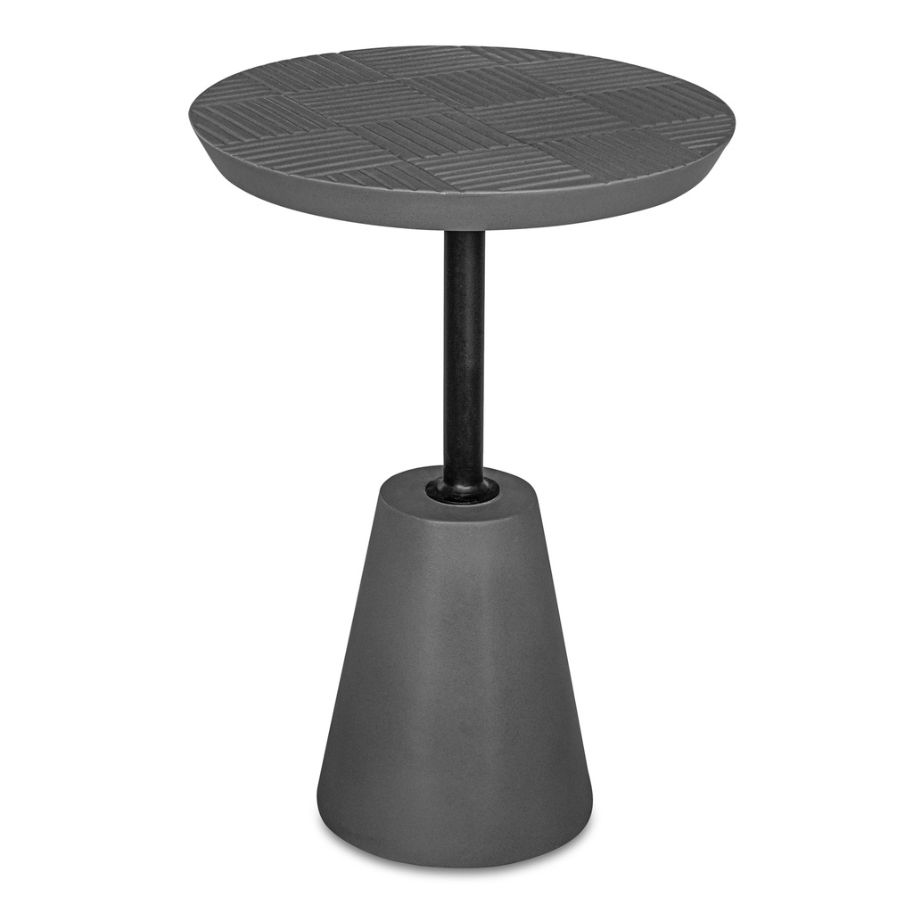 Foundation Outdoor Accent Table Dark Grey - 1