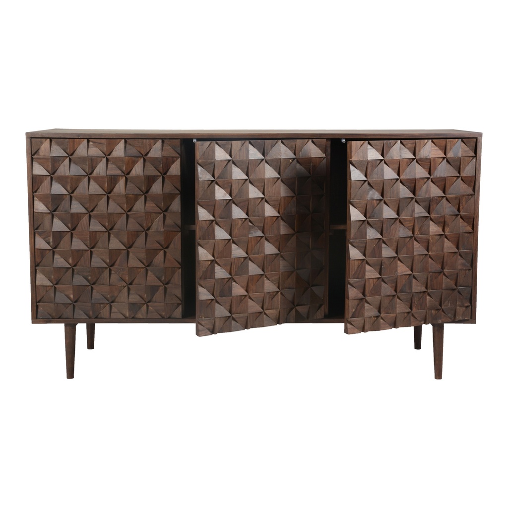 Pablo 3 Door Sideboard Dark Brown - 2