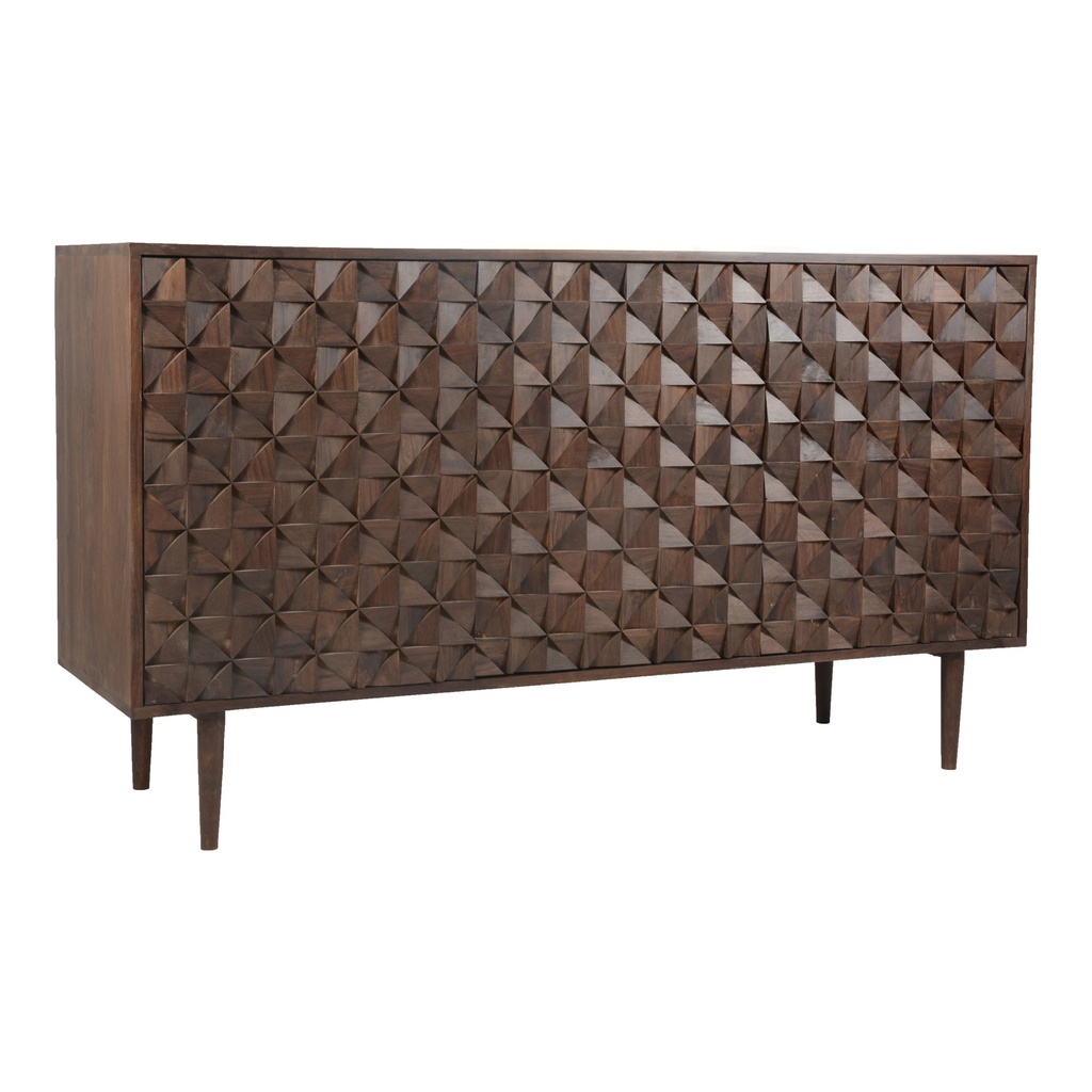 Pablo 3 Door Sideboard Dark Brown - 3