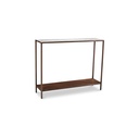 Bottego Console Table Antique Copper - 1
