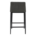 Baron Counter Stool Charcoal Grey - 2