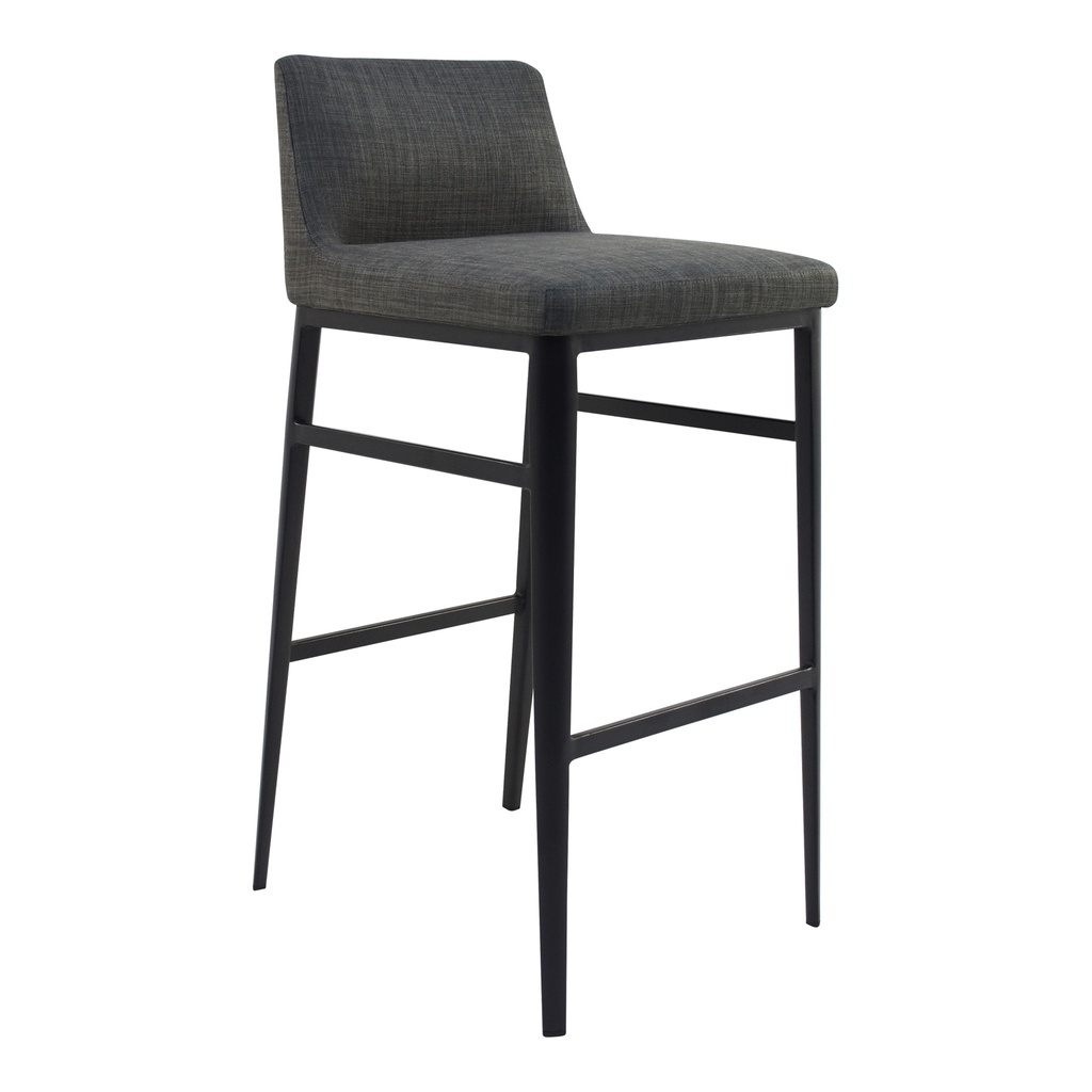 Baron Bar Stool Charcoal Grey - 1
