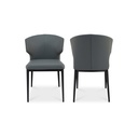 Delaney Dining Chair Grey - Set Of Two - 1