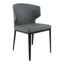 Delaney Dining Chair Grey - Set Of Two - 3