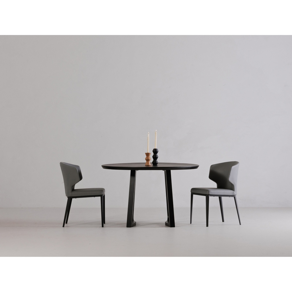 Delaney Dining Chair Grey - Set Of Two - 5