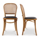 Bedford Dining Chair Light Brown - Set Of Two - 3