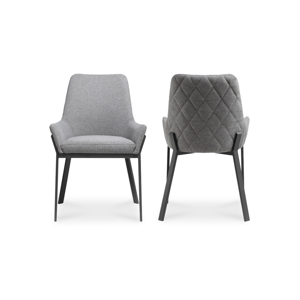 Lloyd Dining Chair Dark Grey - Set Of Two - 1