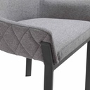 Lloyd Dining Chair Dark Grey - Set Of Two - 5