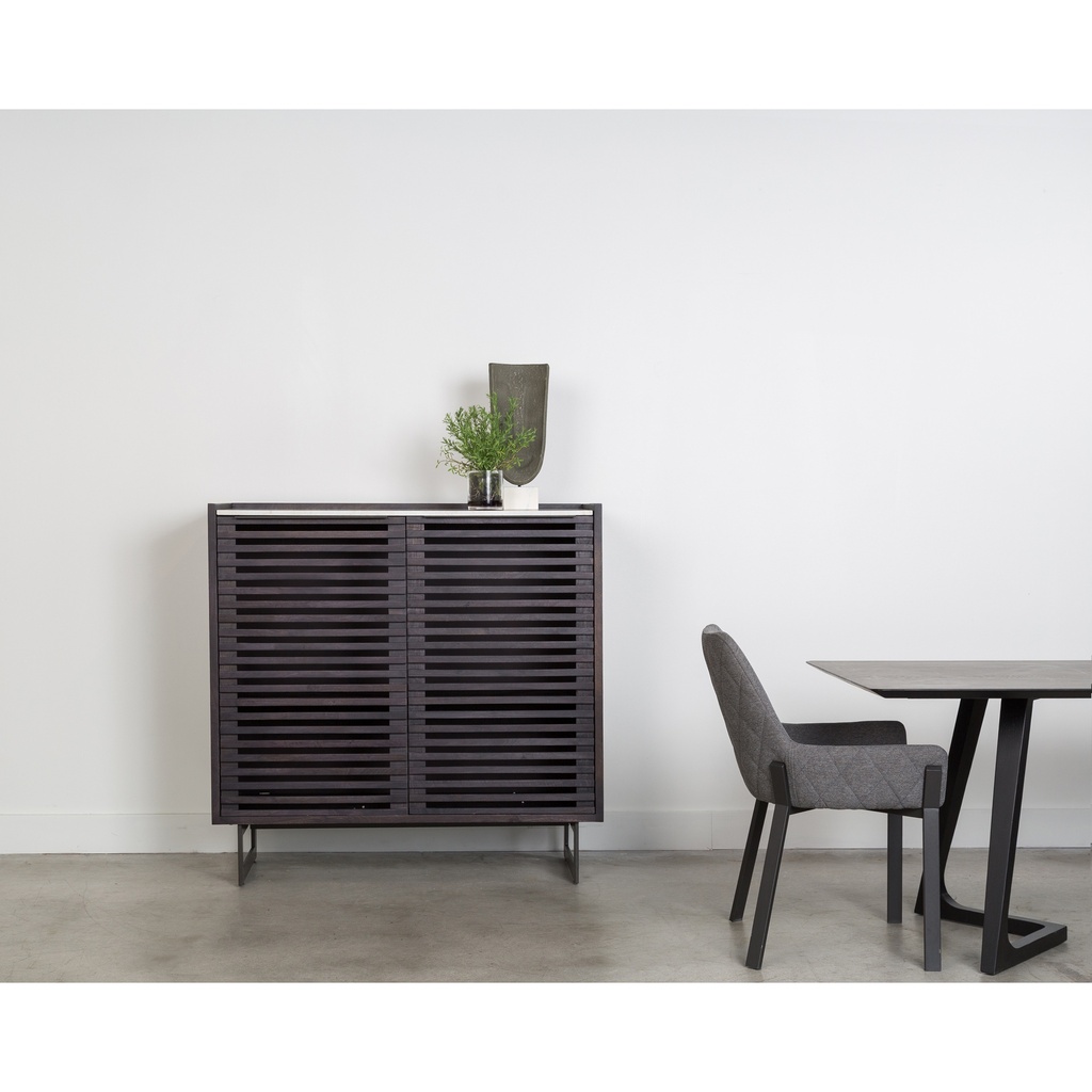 Lloyd Dining Chair Dark Grey - Set Of Two - 7