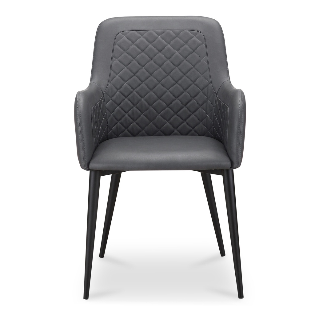 Cantata Dining Chair Slate Vegan Leather - Set of Two - 4