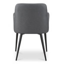 Cantata Dining Chair Slate Vegan Leather - Set of Two - 5