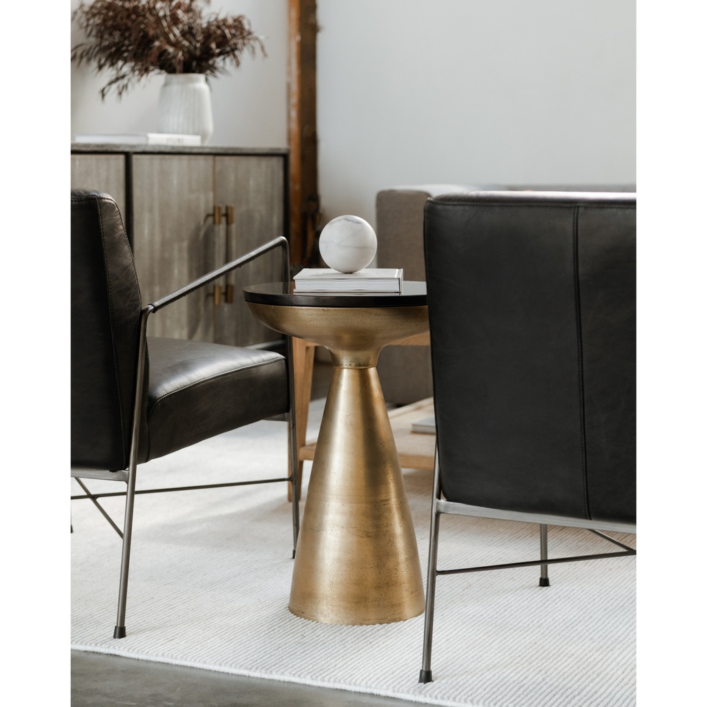 Font Side Table Brass - 3