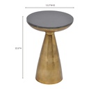 Font Side Table Brass - 6