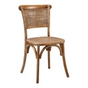 Churchill Dining Chair Light Brown - Set Of Two - 3