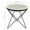 Haley Side Table Black - 6