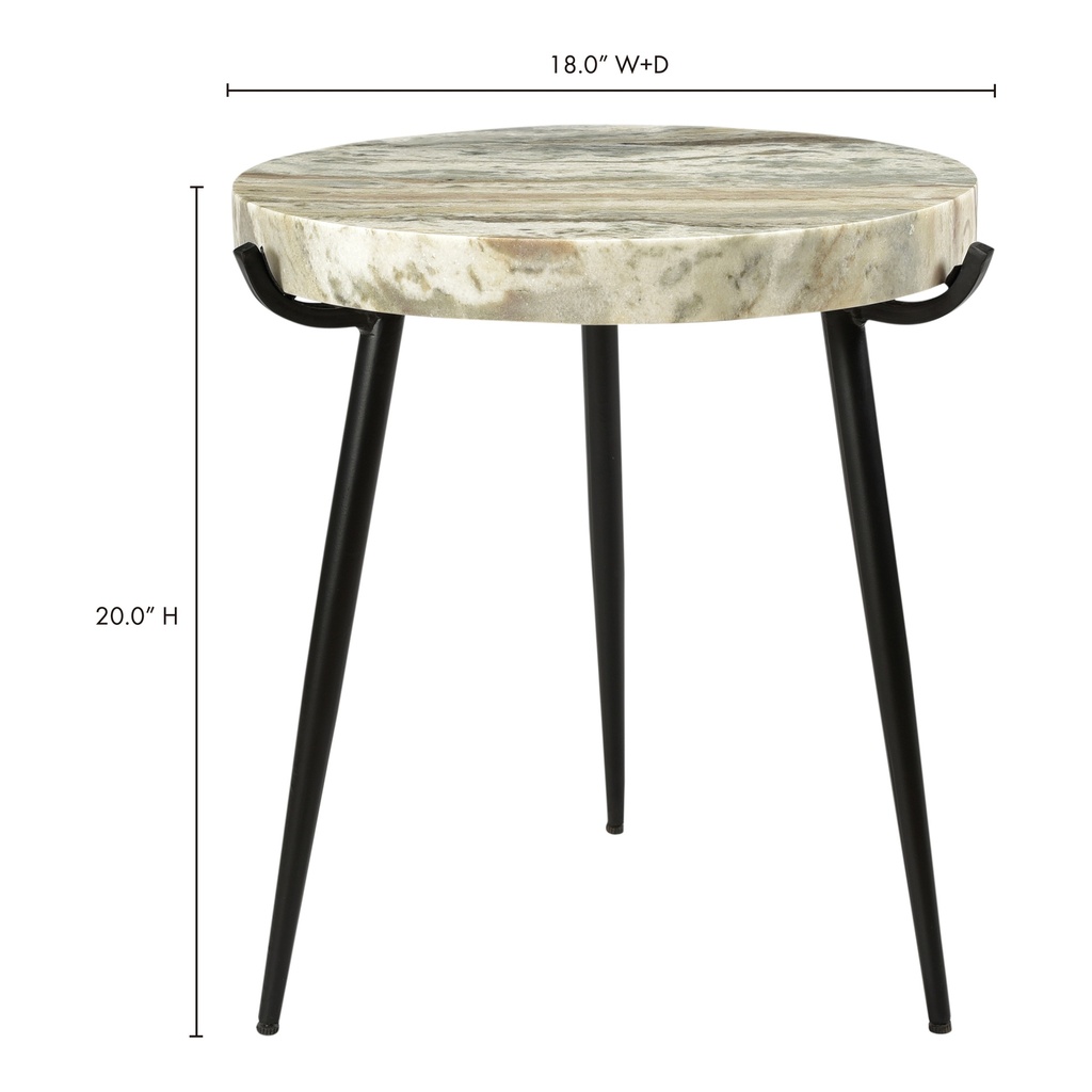 Brinley Accent Table Marble - 4