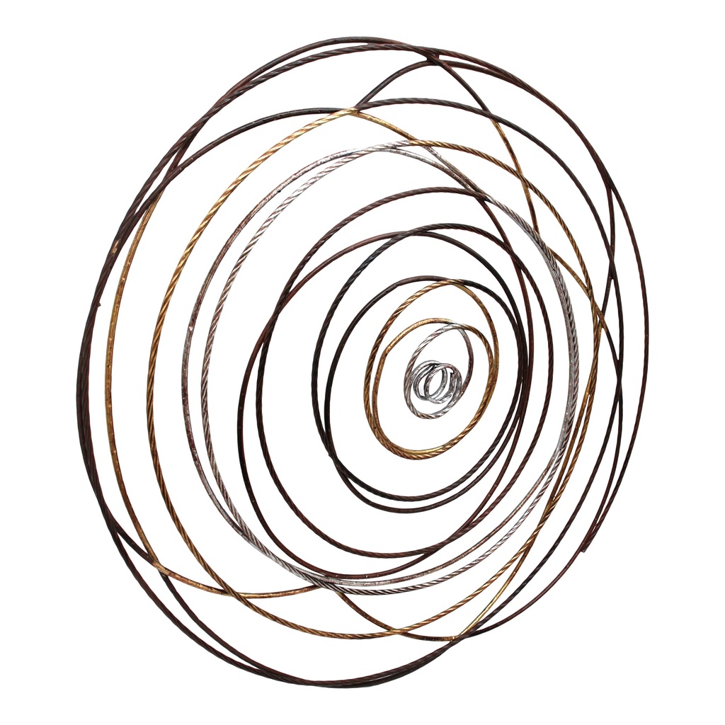 Iron Braid Wall Décor Mulitcolor - 1