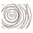 Iron Braid Wall Décor Mulitcolor - 2