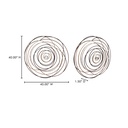 Iron Braid Wall Décor Mulitcolor - 3