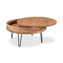 Privado Storage Coffee Table Natural - 1