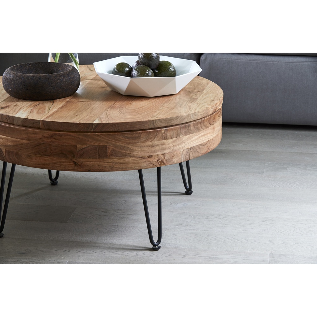 Privado Storage Coffee Table Natural - 4