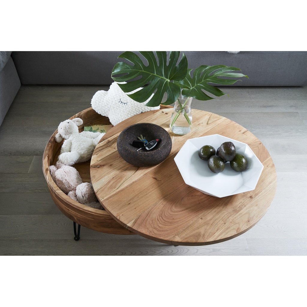 Privado Storage Coffee Table Natural - 5