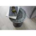 Arthur Accent Table Antique Nickel - 4