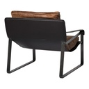 Connor Club Chair Open Road Brown Leather - 3