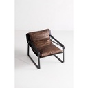 Connor Club Chair Open Road Brown Leather - 9