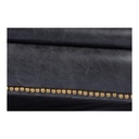 Birmingham Sofa Black Leather - 8