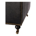 Birmingham Sofa Black Leather - 10