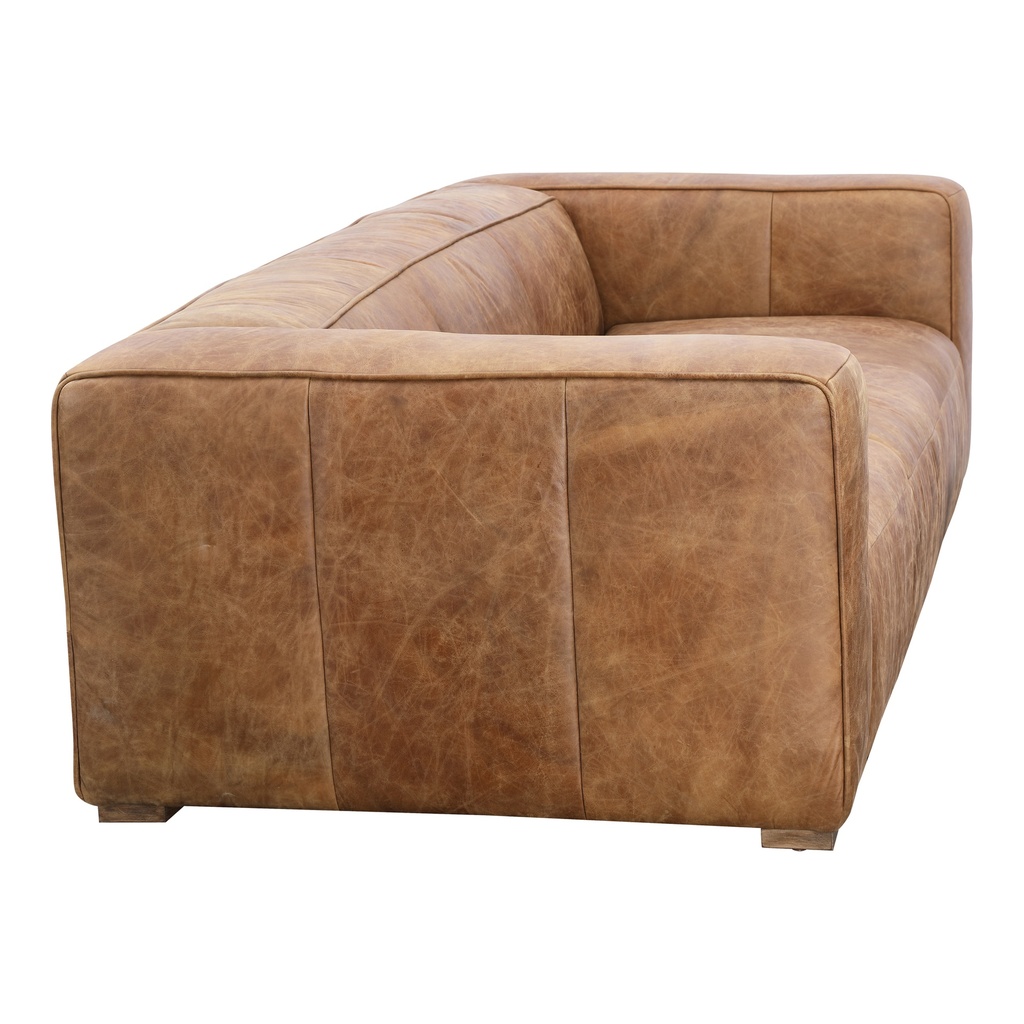 Bolton Sofa Open Road Brown Leather - 2