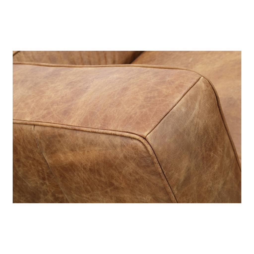 Bolton Sofa Open Road Brown Leather - 5